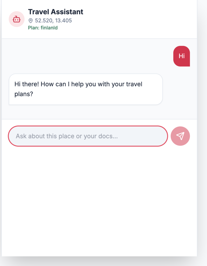 AI Travel Assistant